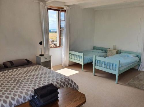 French Farmhouse Retreat with pool & superb views.