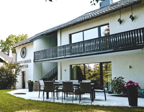 Haus Orbis Noster im Harz - Whirlpool und Sauna - direkt am Wald