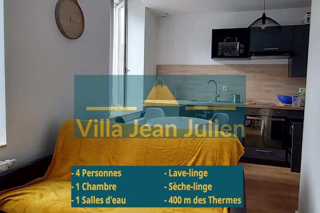Appartement Villa Jean Julien - Le Capucin - Appartement T1 - 1 chambres - 4 personnes 1er étage 66 Avenue des Belges, 63240 Le Mont-Dore