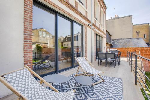La Villa Malice - 6 bedrooms garden - Deauville Centre