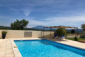 Le clos des pins, vue mont Ventoux