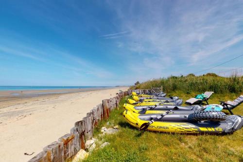 Le Vieux Colombier, 4 étoiles Face mer SPA OPTION billard accès plage, société La clef decamp