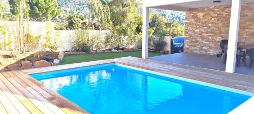 Villa Villa Leku Lucia 8 pers piscine chauffée 15 min plage en voiture TAGLIO ROSSO Sainte-Lucie-de-Porto-Vecchio