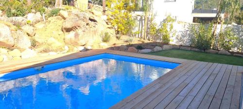 Villa Leku Lucia 8 pers piscine chauffée 15 min plage en voiture Sainte-Lucie-de-Porto-Vecchio france