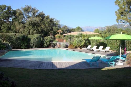 Villa Lucendiluna 10 personnes piscine 5 min plage en voiture Sainte-Lucie-de-Porto-Vecchio france