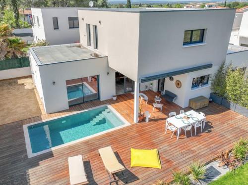 Villa Villa Luxe&Nature, 10 mins de Montpellier, 6 personnes 410 Rue de l'Avoine Saint-Jean-de-Védas