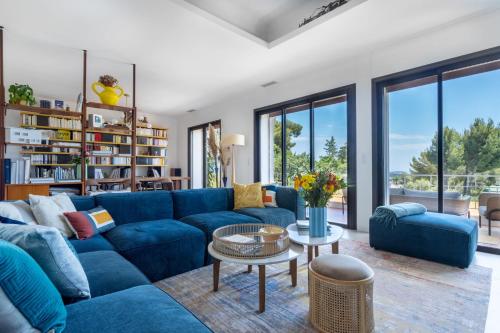 Luxurious modernist architect's house 3-bedrooms with AC - Dodo et Tartine