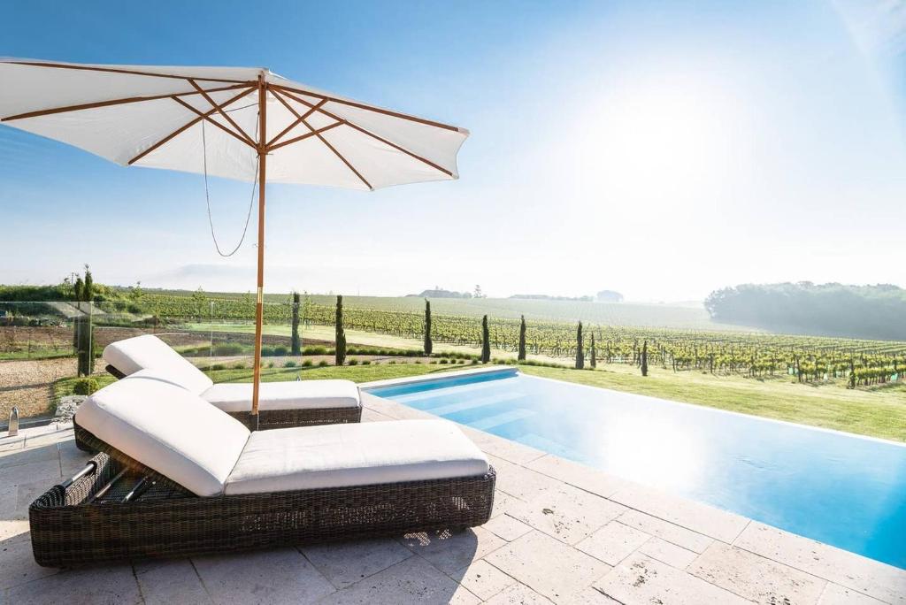 Villa Luxury French Stone Country House Viaud Est 33790 Pellegrue