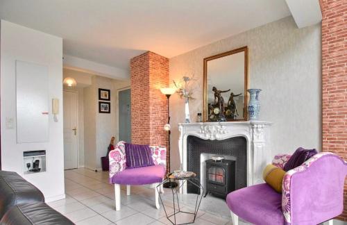 Luxury Top Floor Duplex spa jacuzzi terrasses parking 4 personnes centre-ville