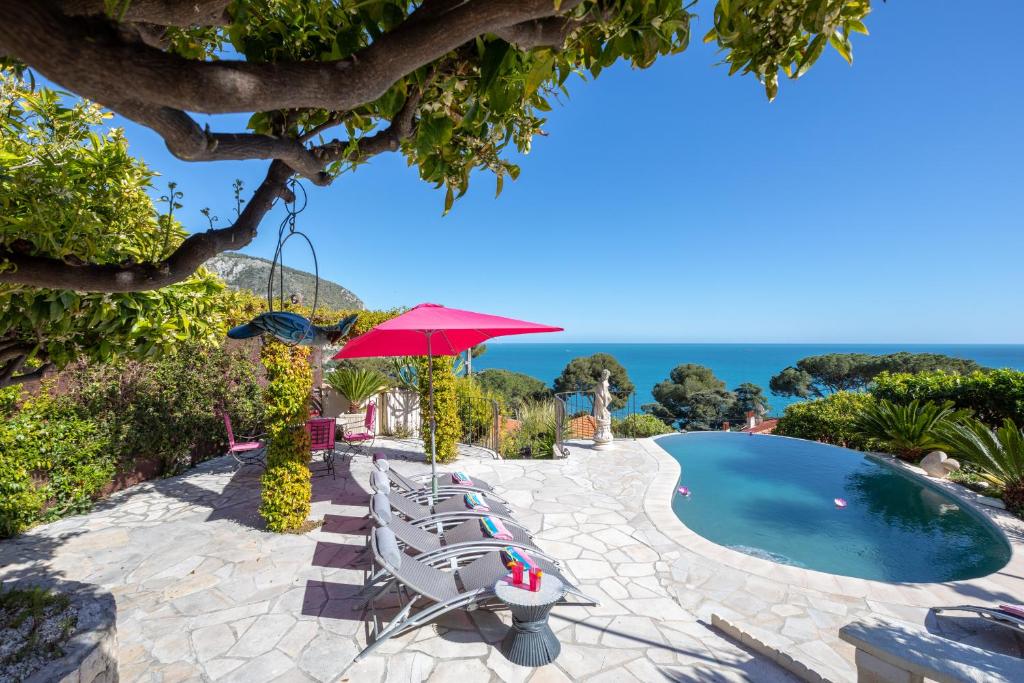 Villa Luxury Villa Panorama 5BD 5 BATH 32 avenue de Provence 06360 Èze