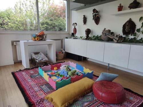 Magnifique villa avec double terrasse et jardin