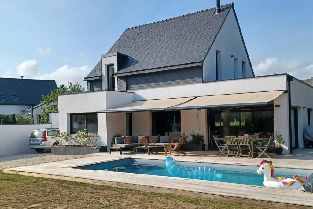 Magnifique villa avec piscine à 1200 m de la mer 9 bis rue de la Vierge, 56190 Billiers