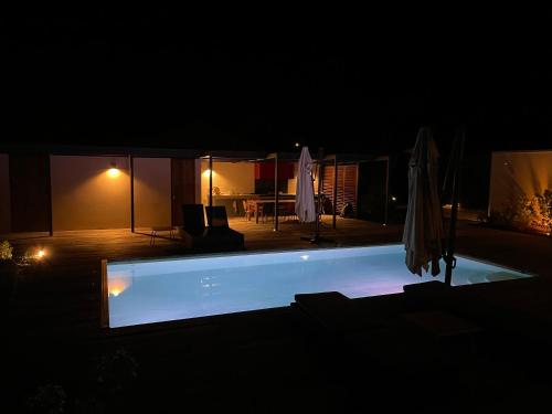 Magnifique villa avec piscine chauffée, clim, cuisine d'été