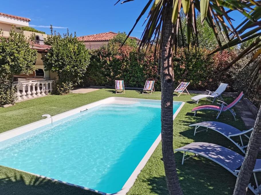 Magnifique villa avec piscine en bord de Mer 7 Lotissement À Marinella, 20290 Lucciana