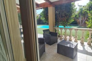 Magnifique villa avec piscine en bord de Mer