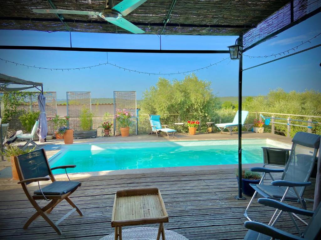 Villa Magnifique villa avec piscine et jardin paysagé 442 Chemin des Clots 83670 Tavernes