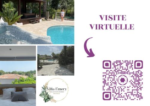 Magnifique villa avec piscine proche Nice, Cannes