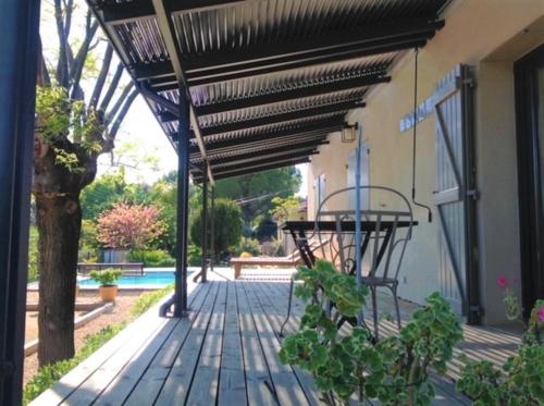 Magnifique villa d’architecte de 200m² avec une superbe vue, piscine et au calme.