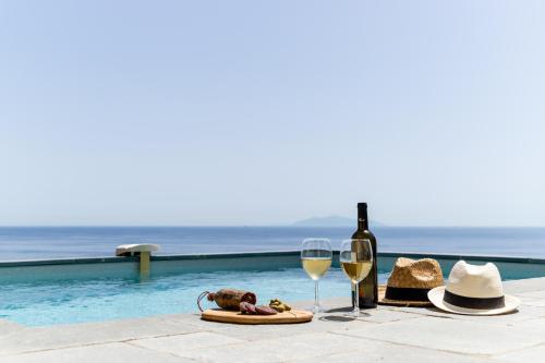 Magnifique,villa Nepita, vue mer,pisc chauf, 8p