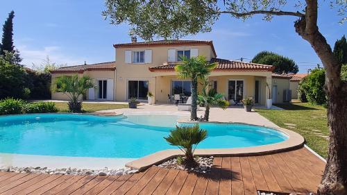 Magnifique villa Toulouse piscine/spa/vue Pyrénées
