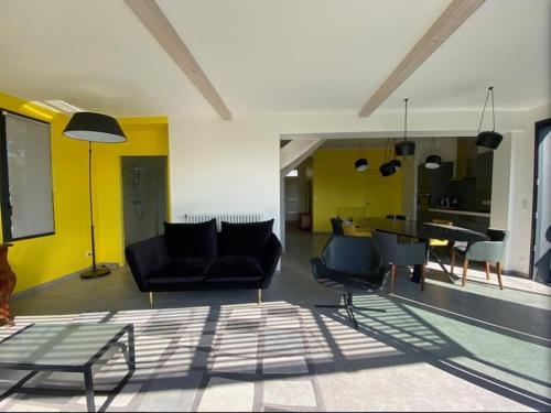 Maison d'architecte avec vue.