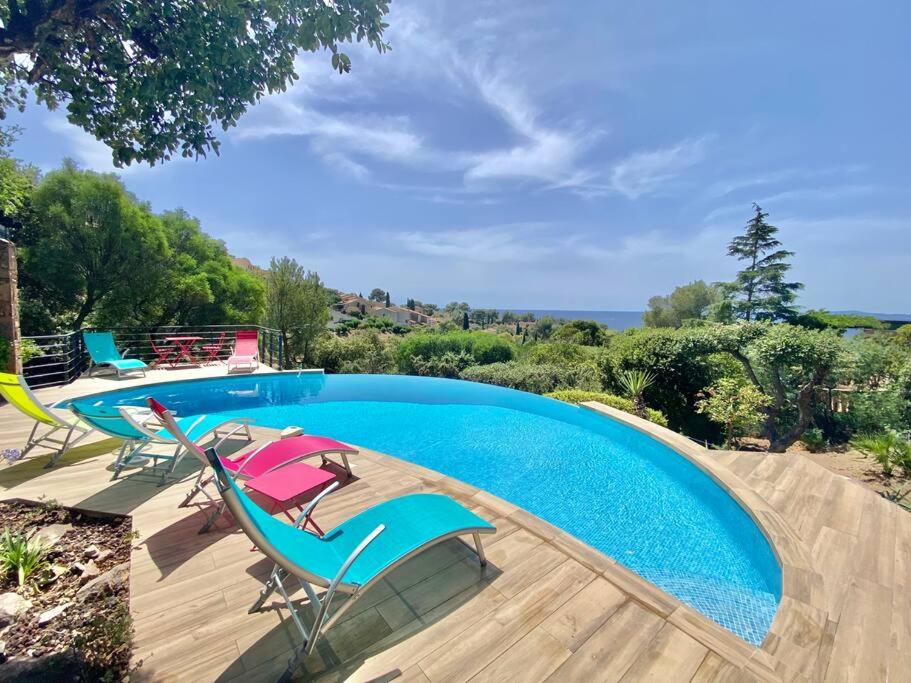 Villa VILLA MALO Vue Mer avec Piscine 6 pax 20 Promenade des Cistes, 83700 Saint-Raphaël