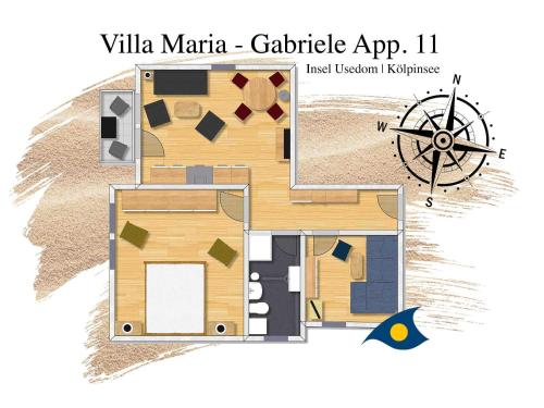 Villa Villa Maria Gabriele Whg 11 Karlstraße 6 B Stubbenfelde