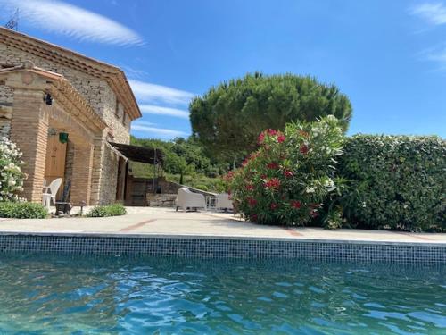 Villa Villa Masada seasonal rental Ardèche-Provençale 275 Route d'Ellieux Larnas