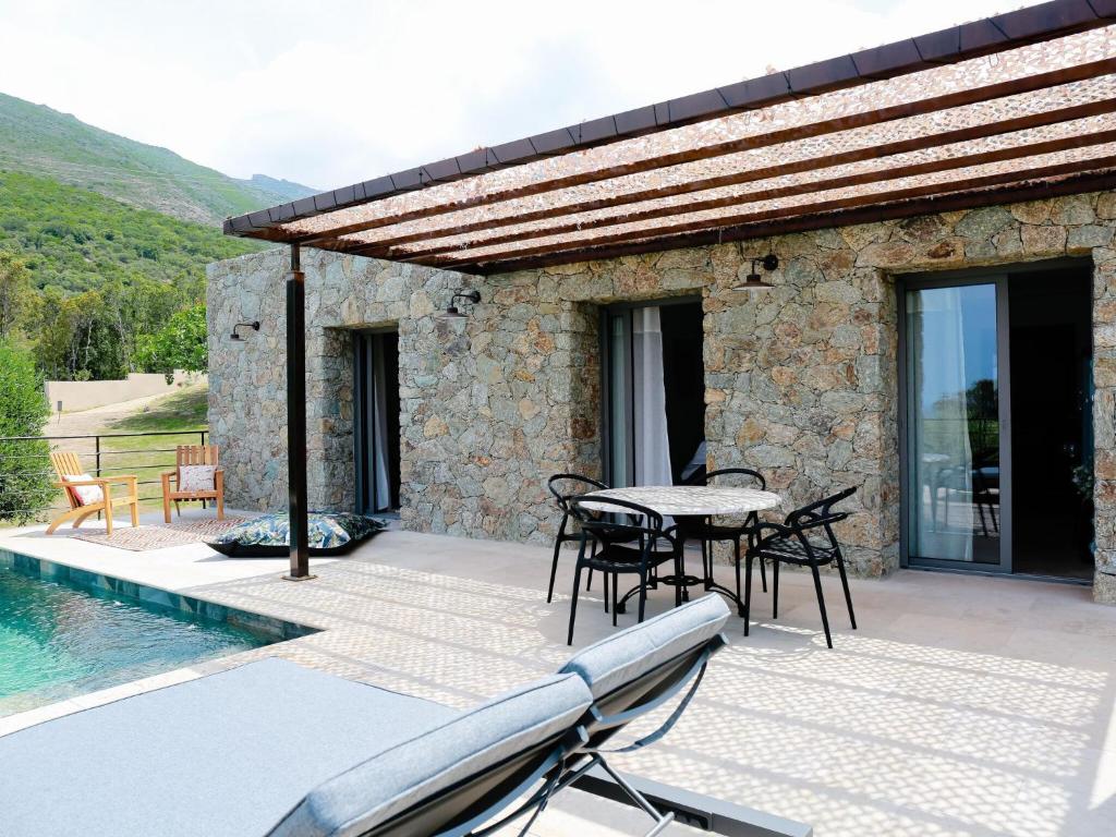 Modern villa with private pool in Corsica , 20253 Farinole