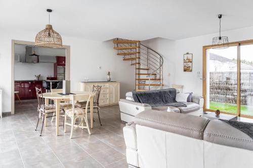 Maison de vacances Villa moderne et confortable a Saint Hilaire-de-Riez du silex, 6 Les Bussolleries
