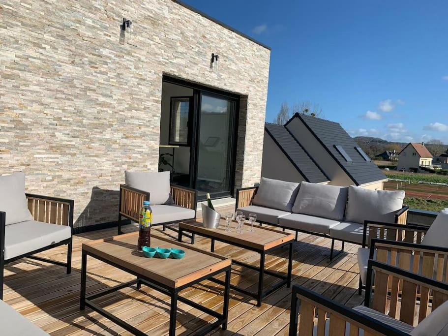 Maison de vacances Villa moderne Houlgataise/Roof top/proche mer ! rue Andre Fauvel 16, 14510 Houlgate