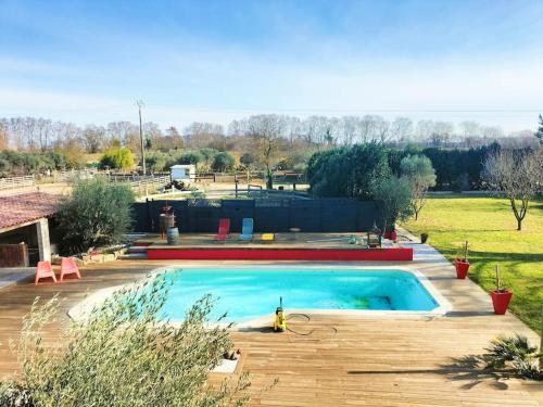 Villa Villa Moderne * Piscine privée 5x10 * Climatisation * Camargue 11 Rue Antoine Moulin Marsillargues