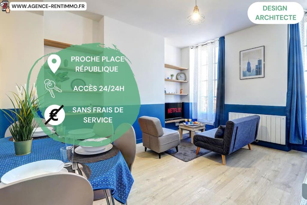 MOULINS - Maison cosy au cœur de Reims