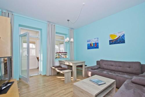 Appartement Villa Möwe FeWo 6 Veranda Carlstraße 4 Göhren