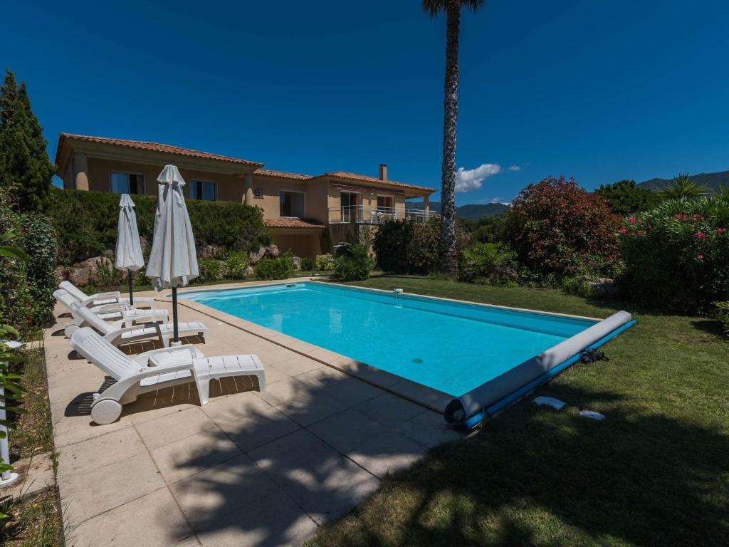 Panoramic view over the sea with private swimming pool , 20151 Santʼ Andrea-dʼOrcino