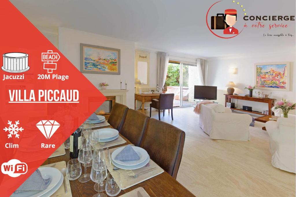 Villa Villa Picaud - Jacuzzi - 50M plage - Unique Centre Cannes Av. du Dr Raymond PicaudVilla, 1 31 Bis Les Myrtes, 06400 Cannes