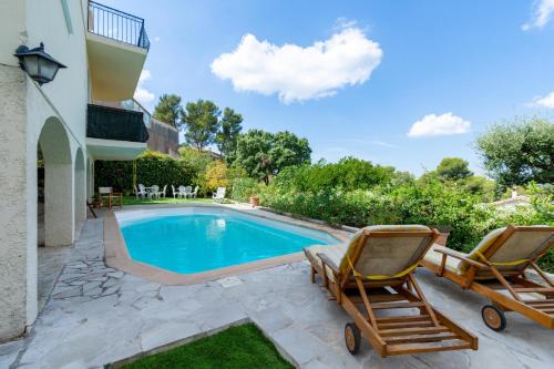 Provencal villa with pool and terrace in Aix-en-Provence