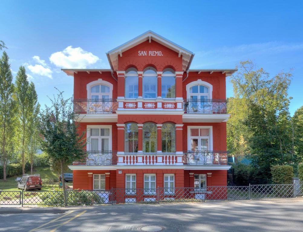 Appartements Villa San Remo Maxim- Gorki- Str. 10, 17424 Heringsdorf