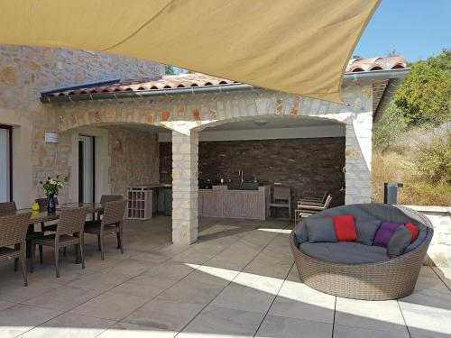 Spacious villa in St. Ambroix with private pool