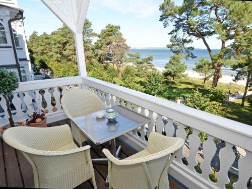 Appartement Villa Strandburg F 409 WG 10 mit Balkon und Meerblick Strandpromenade 36 Binz