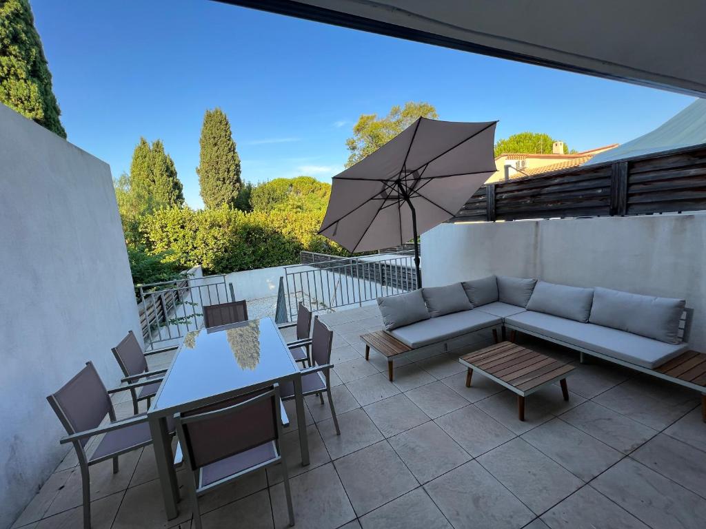 Villa Superbe maison T4 avec clim et jacuzzi au centre 63 Avenue du 8 Mai 1945 34130 Mauguio