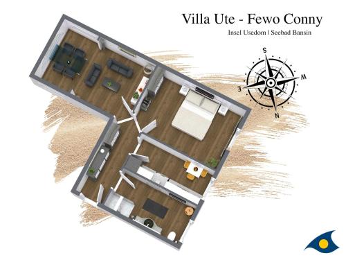 Villa Villa Ute Whg Conny Seestr. 70 Bansin