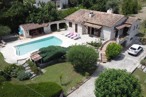 Vence, villa with pool, French Riviera, France