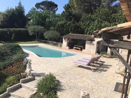 Vence, villa with pool, French Riviera, France
