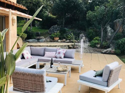 Villa 180 m2 vue Mer au calme grand terrain Porticcio
