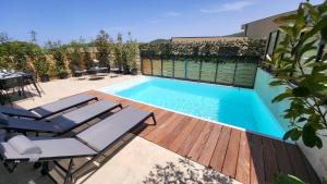 Villa Villa 4 chambres piscine privée à 400m de la plage dans une résidence neuve Marine de Favone 20135 Conca Corse