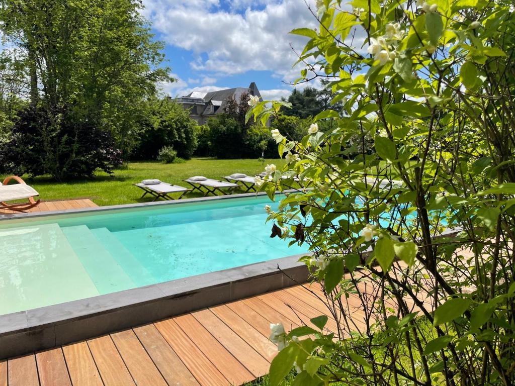 Villa avec piscine, jaccuzi, hammam à 800 m du lac 40160 Gastes