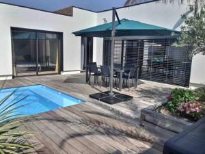 Villa Bellenbois avec piscine privée , proche La Rochelle