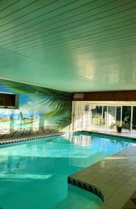 Villa Berman Piscine Intérieure Jardin Cuisine d'été