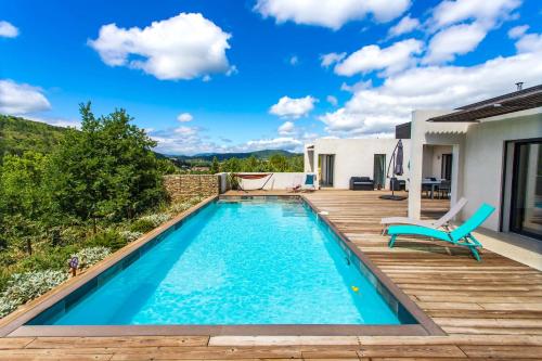 Villa Blanche, Contemporary, Cathars, Couiza, Carcassonne
